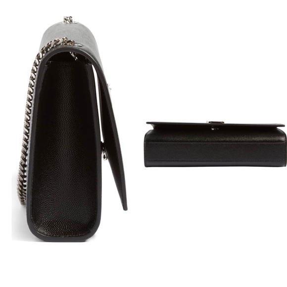 Authentic Large Kate Calfskin Leather Shoulder Ba - Picture 4 of 4